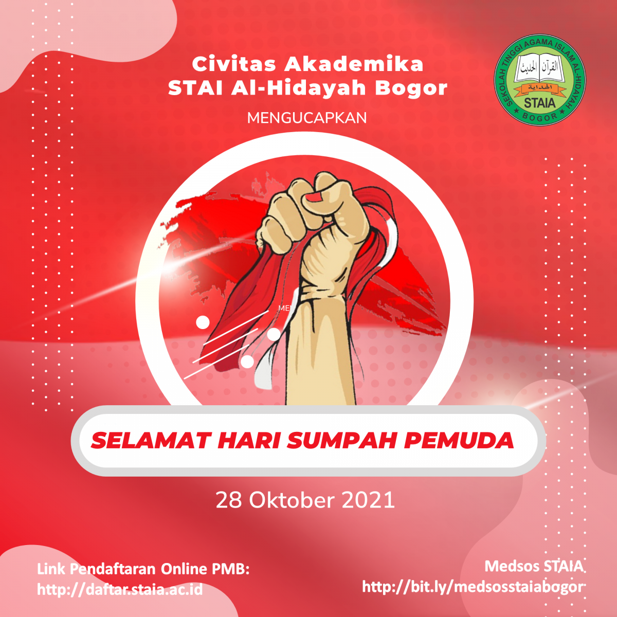 Civitas Akademika STAI Al-Hidayah Bogor Mengucapkan Selamat Hari Sumpah Pemuda