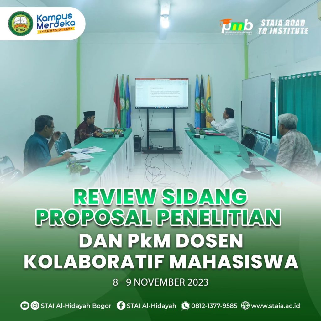 Review Sidang Proposal Penelitian dan PkM Kolaboratif Dosen dan Mahasiswa