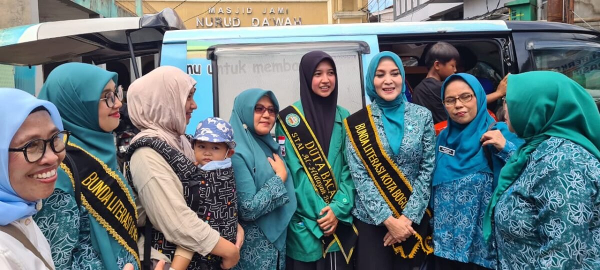 Perpustakaan & Duta Baca STAI Al-Hidayah Bogor Berpartisipasi dalam Deklarasi Gelari Pelangi Bersama Wali Kota Bogor